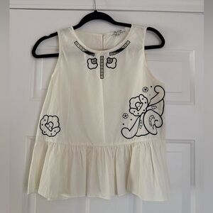 Madewell Embroidered Blouse